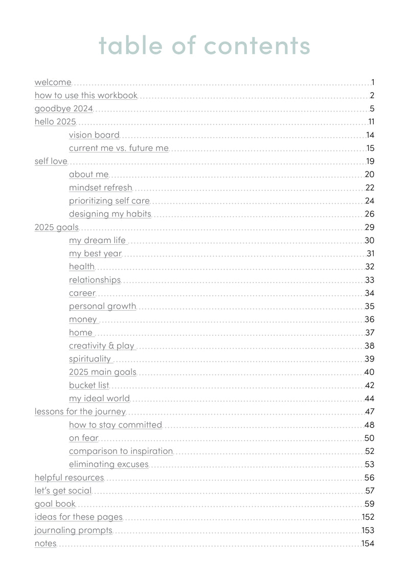 2025 Artist of Life Workbook (Digital)