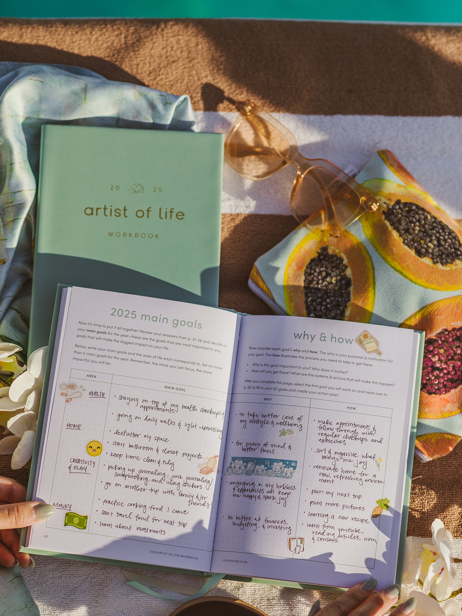 2025 Artist of Life Workbook The Lavendaire Shop