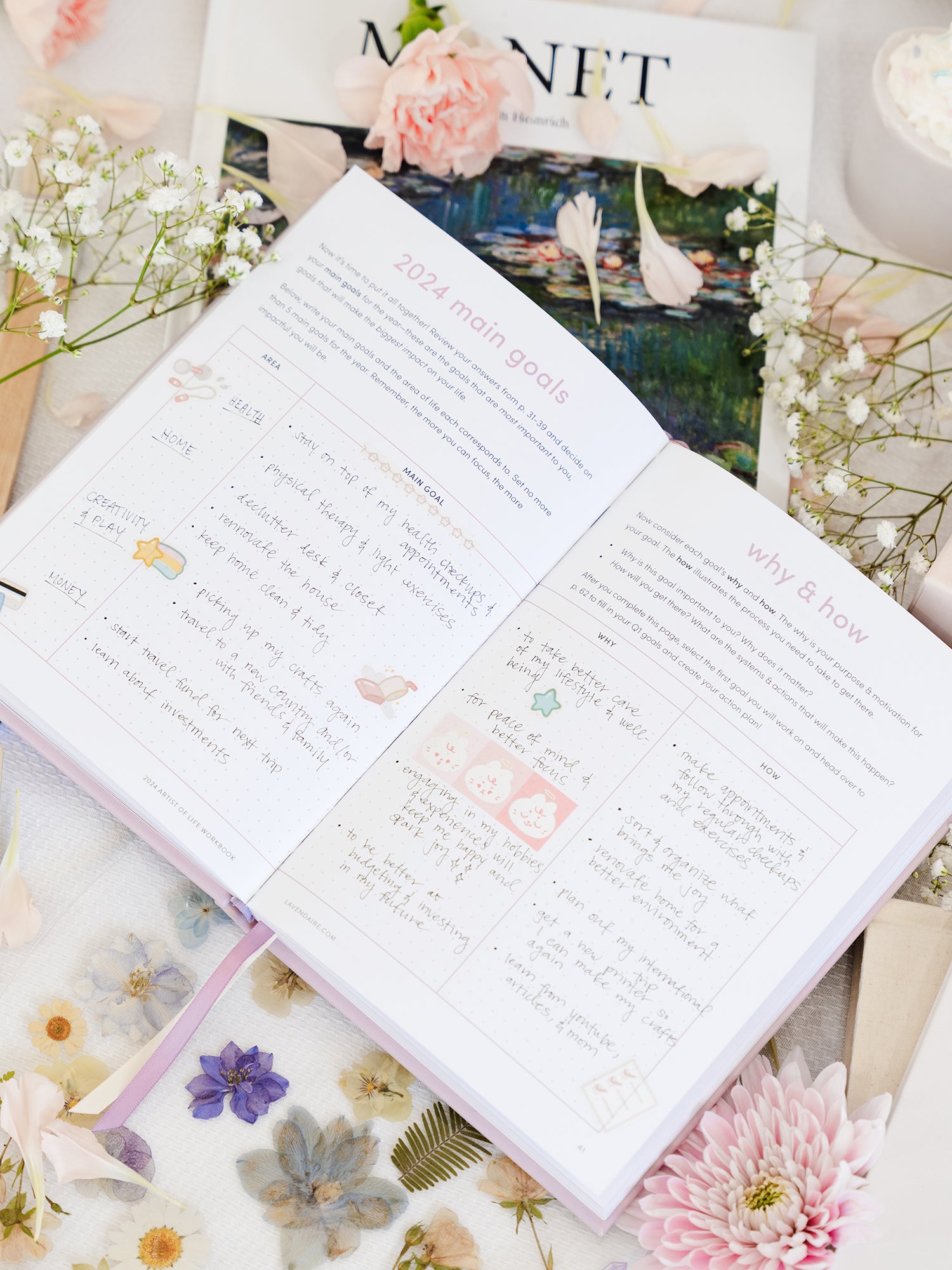 2024 Artist of Life Workbook The Lavendaire Shop