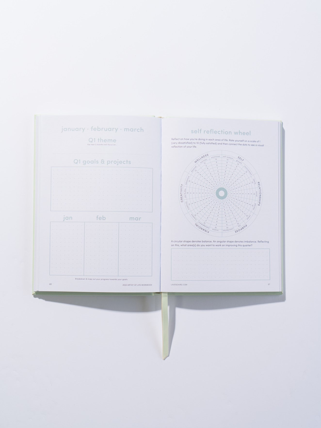 2022 Artist of Life Workbook The Lavendaire Shop