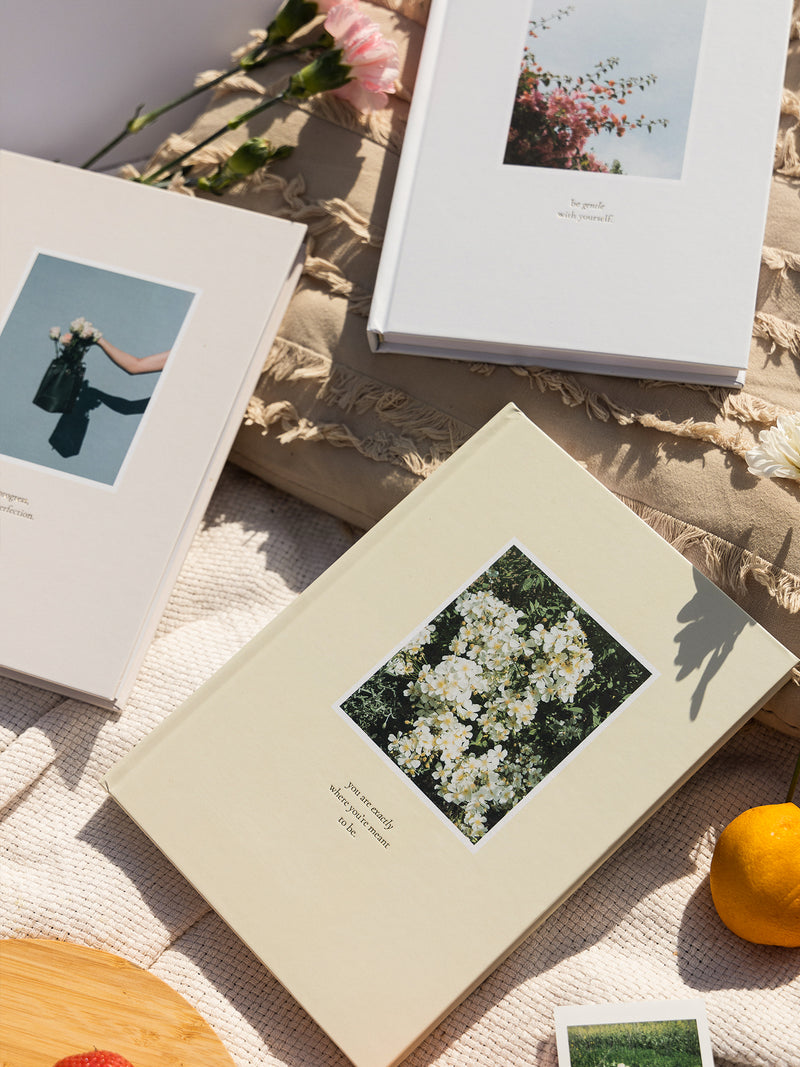 Bloom Notebook Bloom Hardcover Notebook | 3 Colors | Lined, Dotted – The Lavendaire Shop