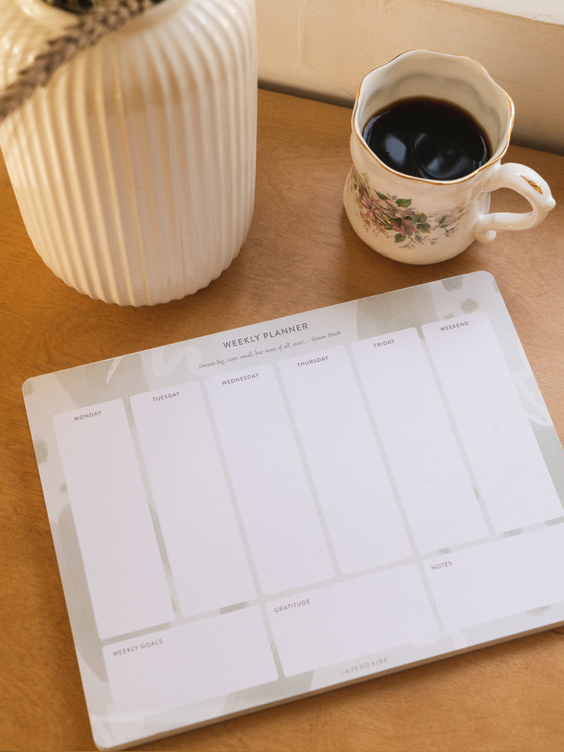 Weekly Notepad - The Lavendaire Shop