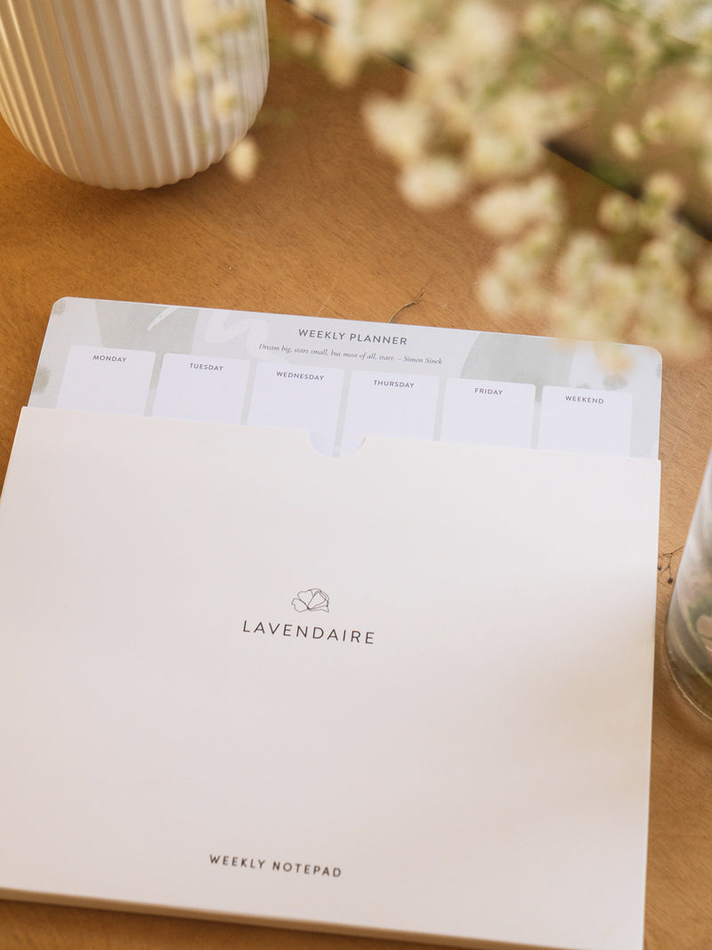 Weekly Notepad - The Lavendaire Shop